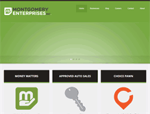 Tablet Screenshot of montgomeryenterprisesinc.com